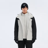 PELLIOT(ペリオ) 3in1着脱式 マウンテンジャケット(フリースインナー付き)